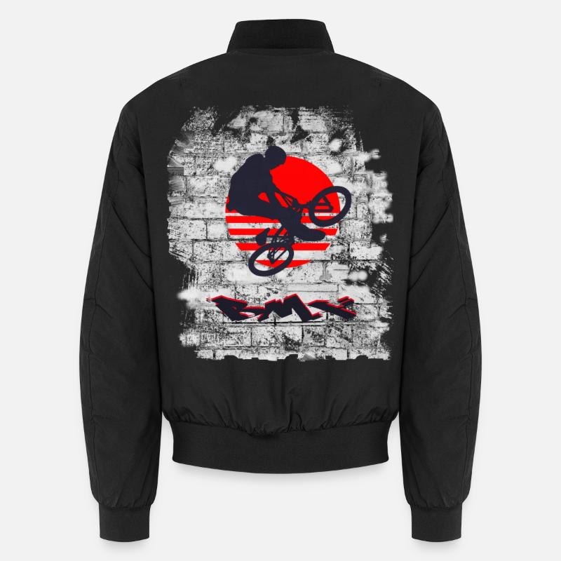 BMX - Unisex Bomber Jacket - black