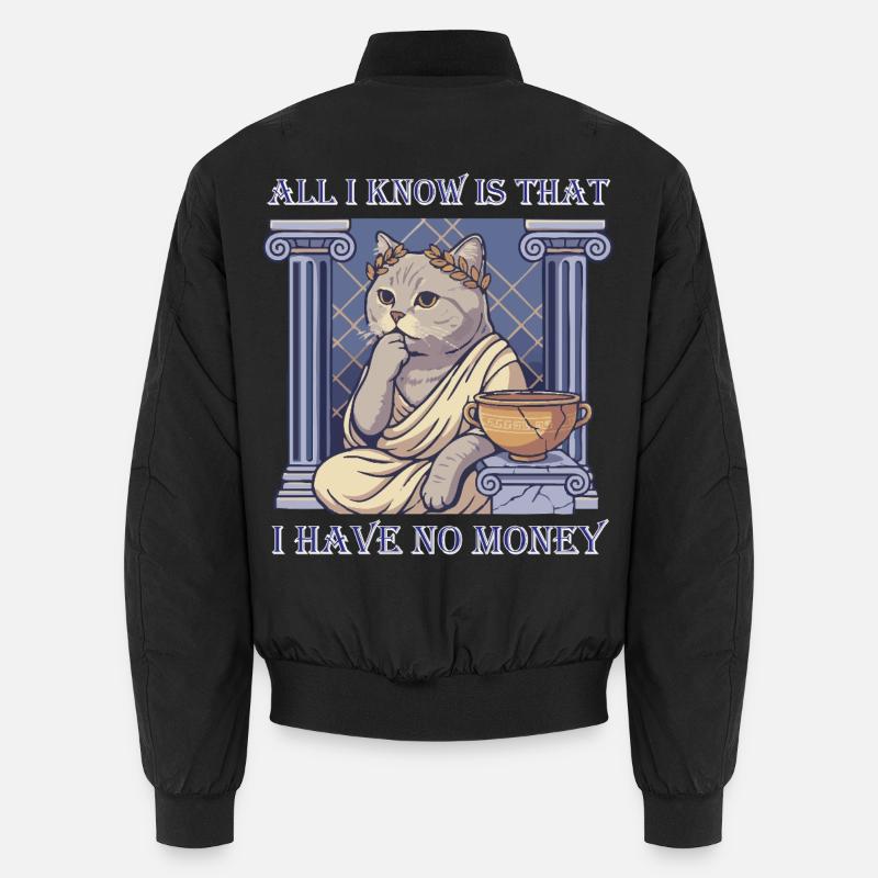 kein Geld Unisex Bomberjacke