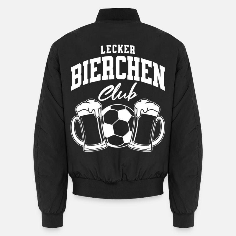Lecker Bierchen Club Unisex Bomberjacke
