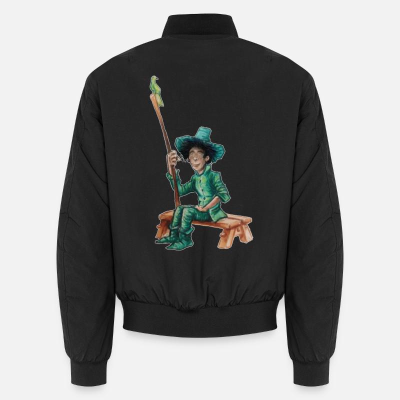 GreenVagrant, le vagabond vert Bomber unisexe