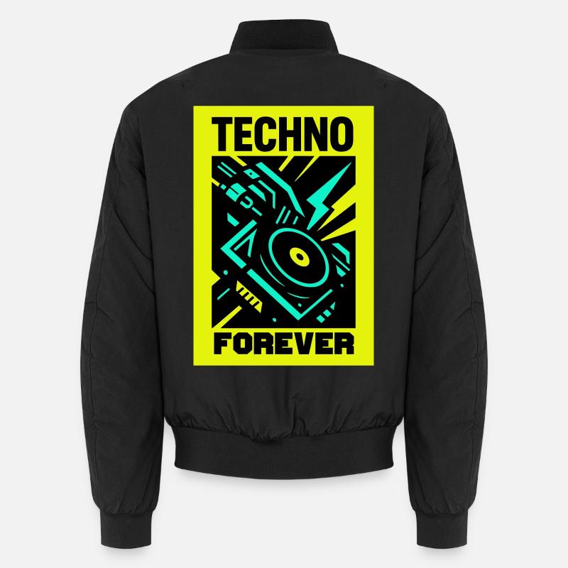 Techno Forever Unisex Bomber Jacket