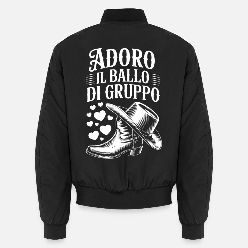 I love group dancing Unisex Bomber Jacket