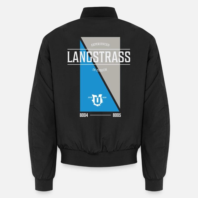 Langstrass Edition - Unisex Bomberjacke - Schwarz