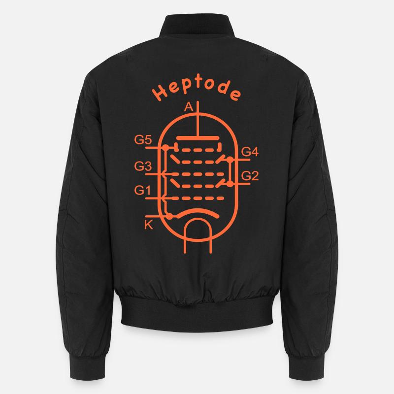 Heptode lumineux Bomber unisexe
