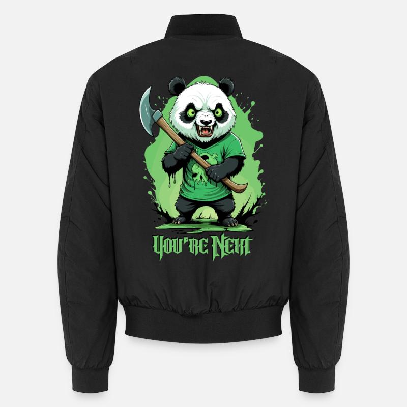 Zombie Panda - Bomber unisexe - noir