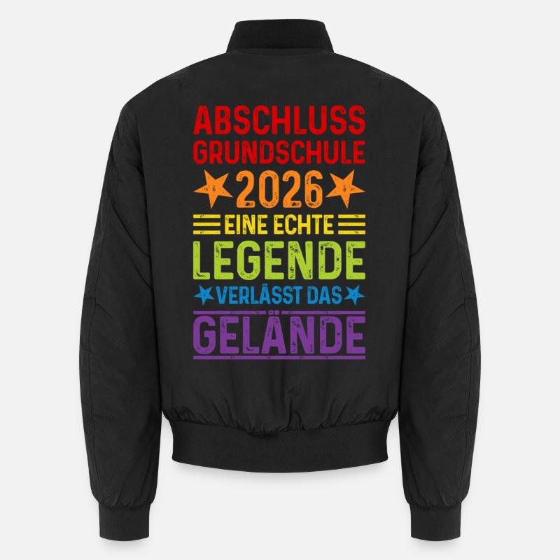 Remise des diplômes de l'école primaire 2026 Bomber unisexe