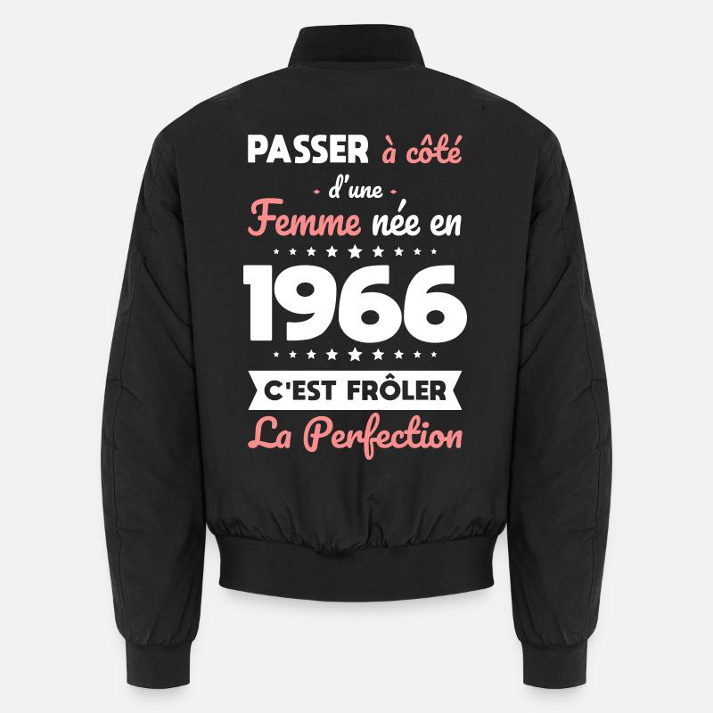 Geboren 1966 – Perfektion nahe Unisex Bomberjacke
