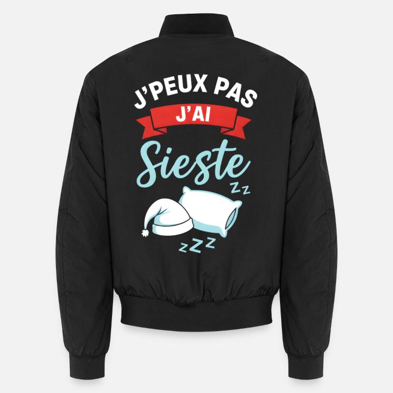 J'ai Sieste: Pause Douceur Bomber unisexe