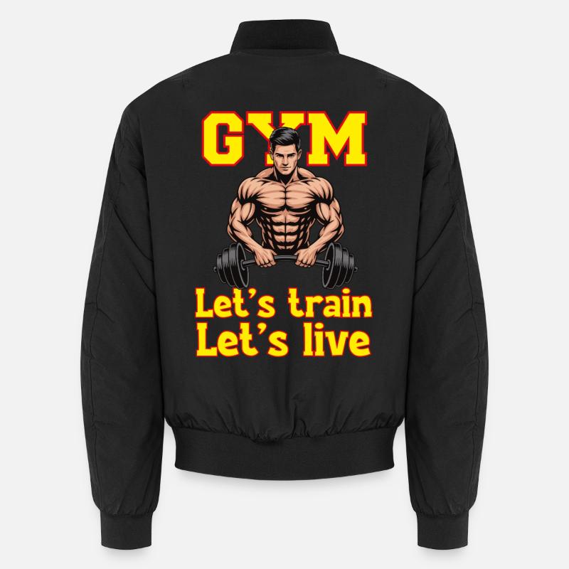 Lets_train Bomber unisexe