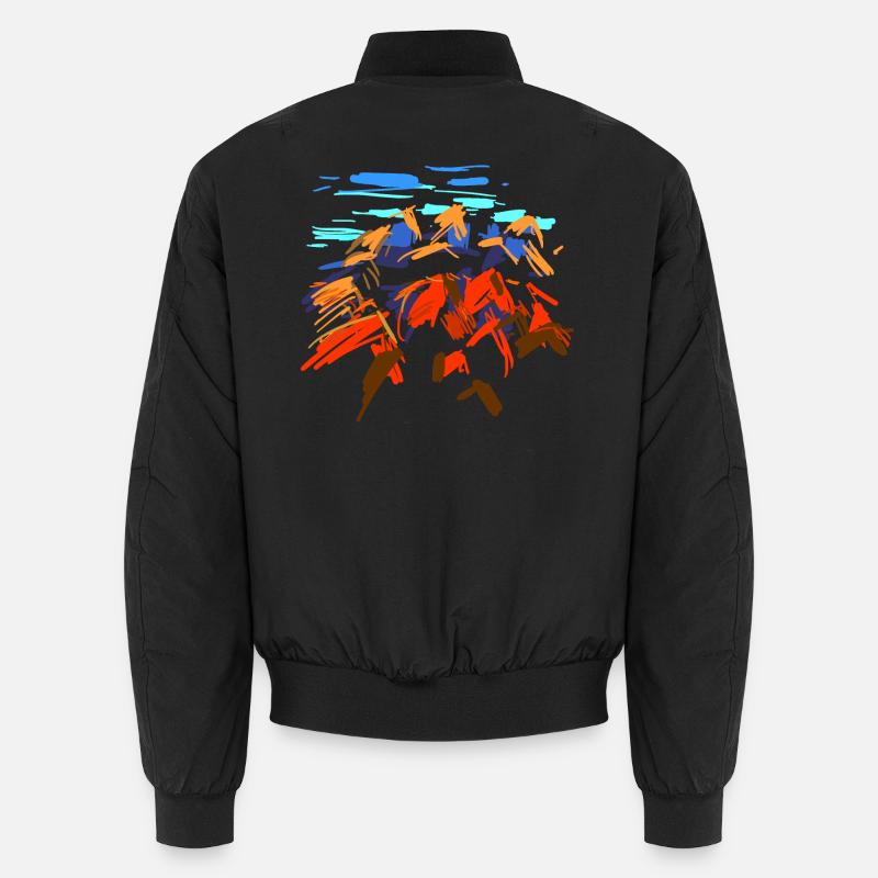 Mountains Unisex Bomber Jacket