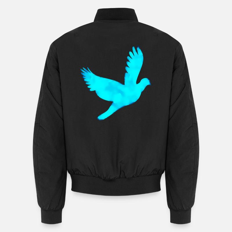 Dove Unisex Bomber Jacket