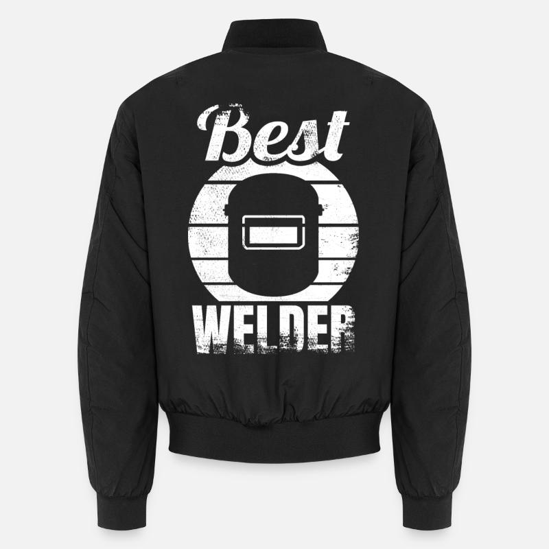 Schweißer Unisex Bomberjacke