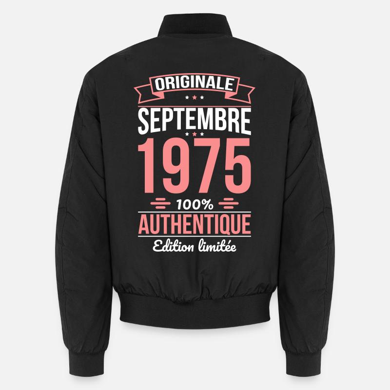 50th Anniversary - Original - September 1975 Unisex Bomber Jacket