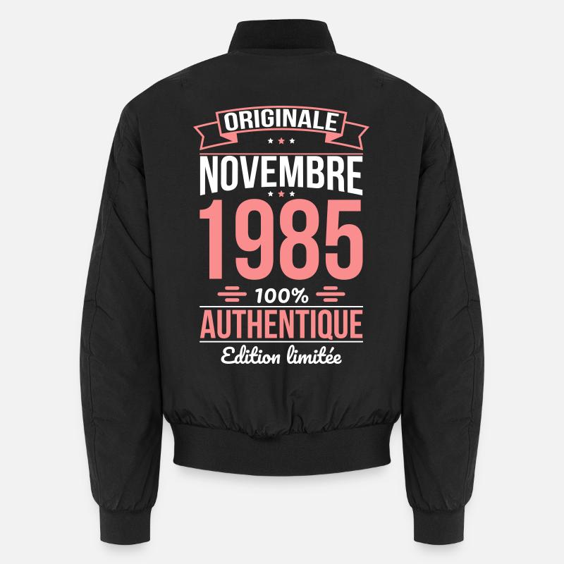 40-jähriges Jubiläum - Original - November 1985 Unisex Bomberjacke
