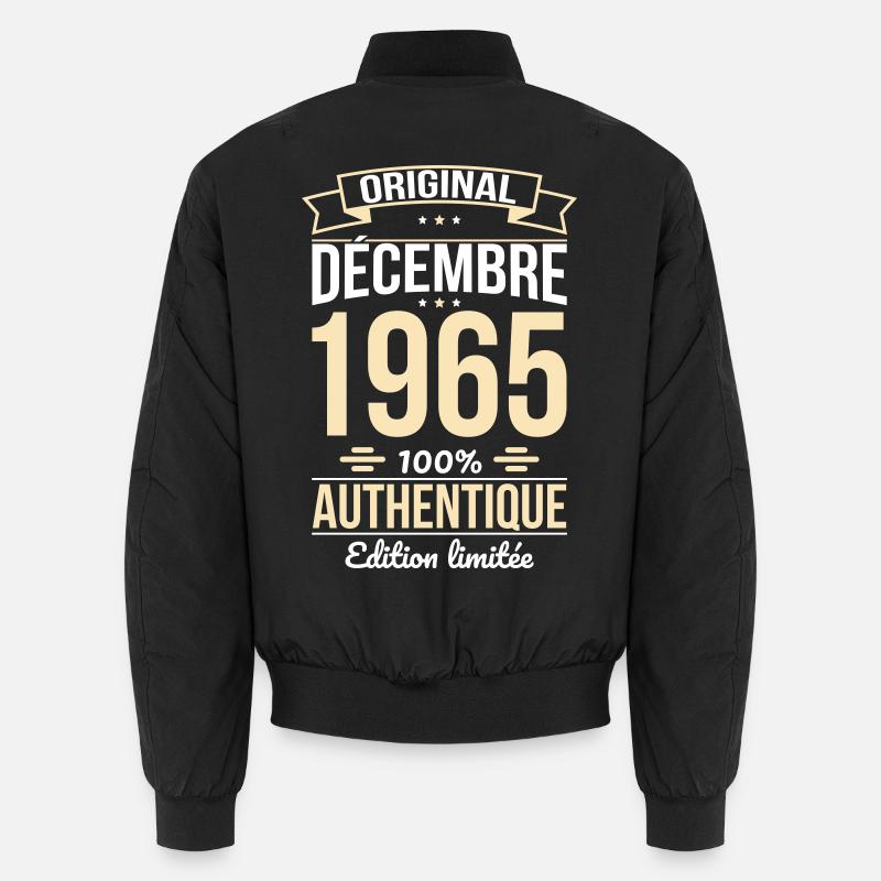 60th Anniversary - Original - December 1965 Unisex Bomber Jacket