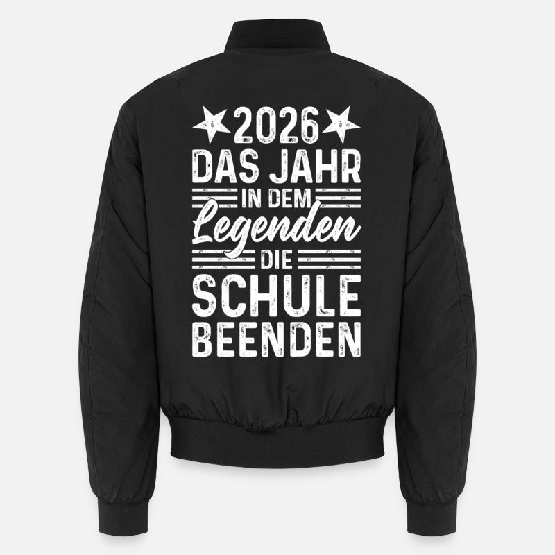 2026 L’année où les légendes terminent l’école Bomber unisexe