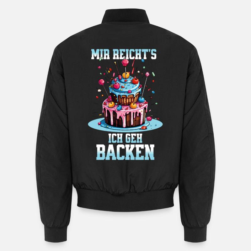 Baking Baker Baking Queen Baking Fairy Cake Cake Unisex Bomber Jacket