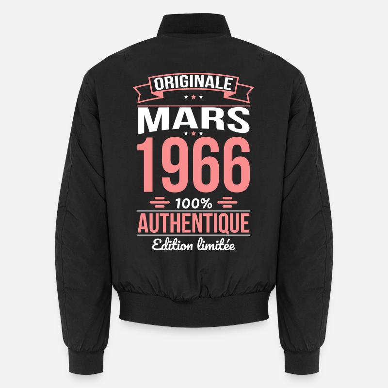 60. Jubiläum – Original – März 1966 Unisex Bomberjacke