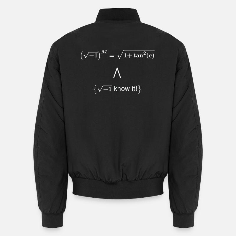 sec_c_know - Unisex Bomber Jacket - black