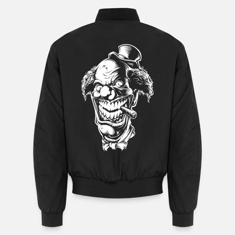 horror_clown - Bomber unisexe - noir