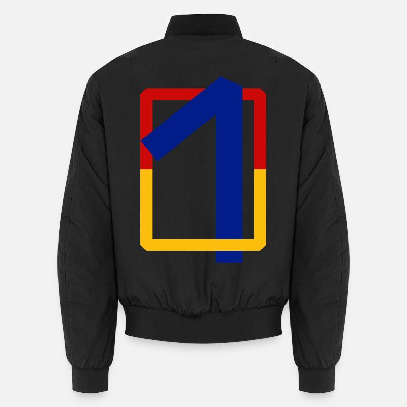 Zehn kantig Unisex Bomberjacke