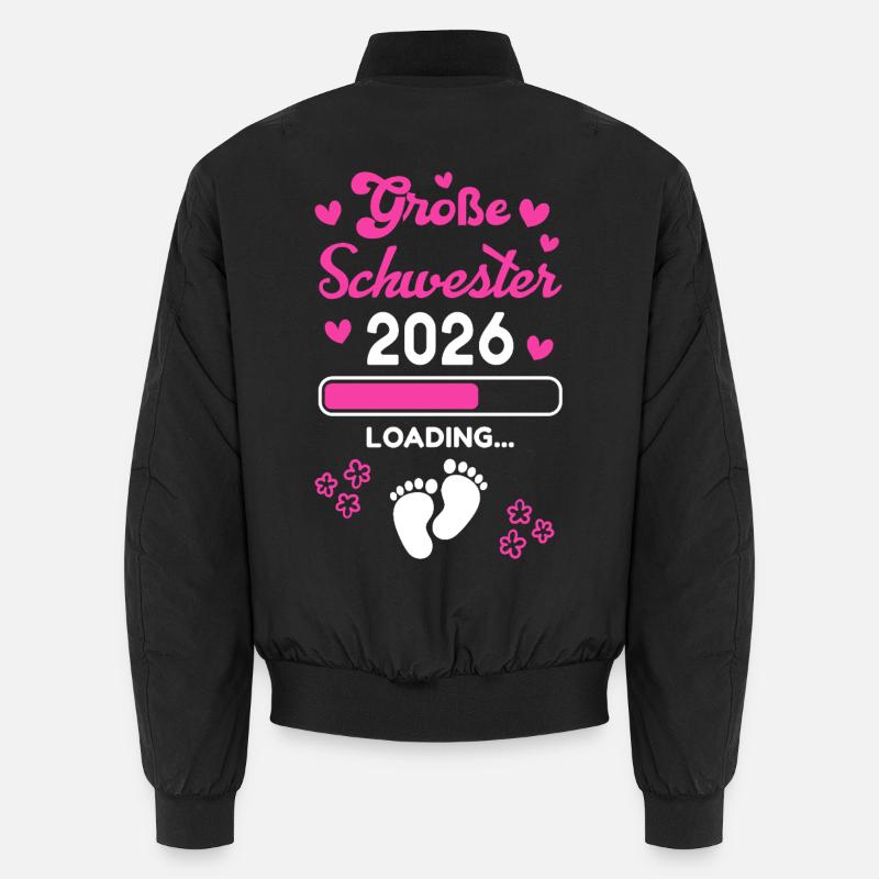 Große Schwester 2026 Loading Unisex Bomberjacke