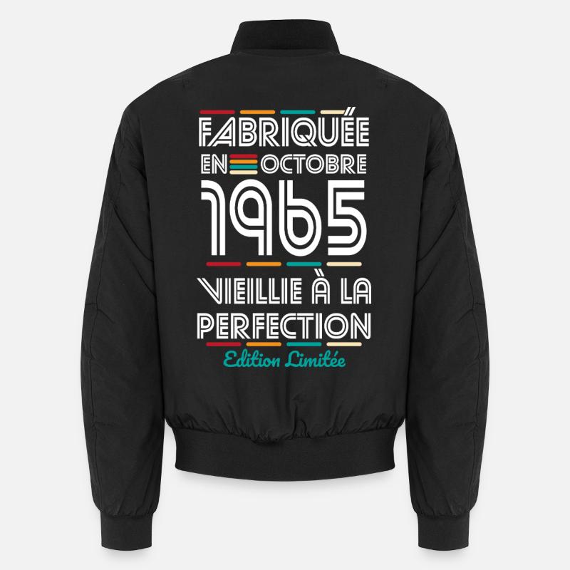 60th Anniversary - Made in October 1965 Unisex Bomber Jacket