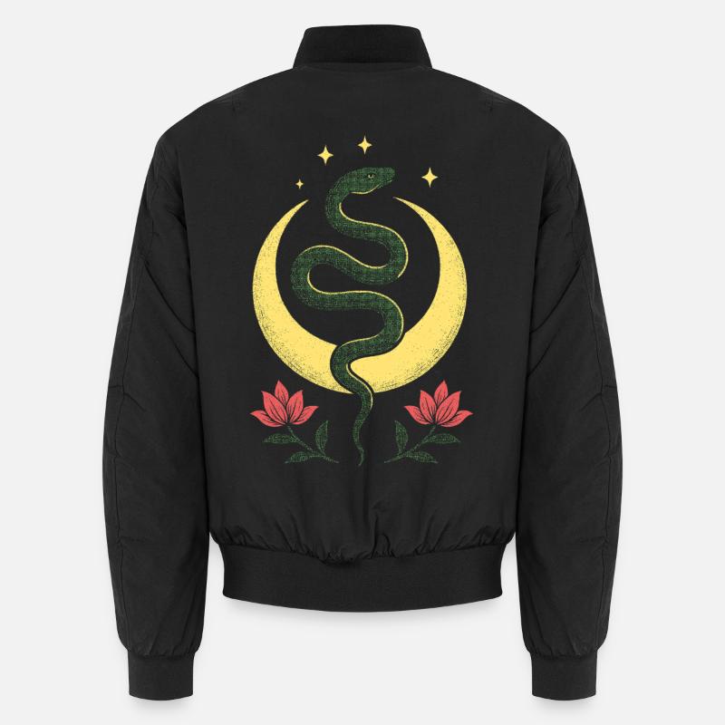 Moonserpent - Unisex Bomberjacke - Schwarz