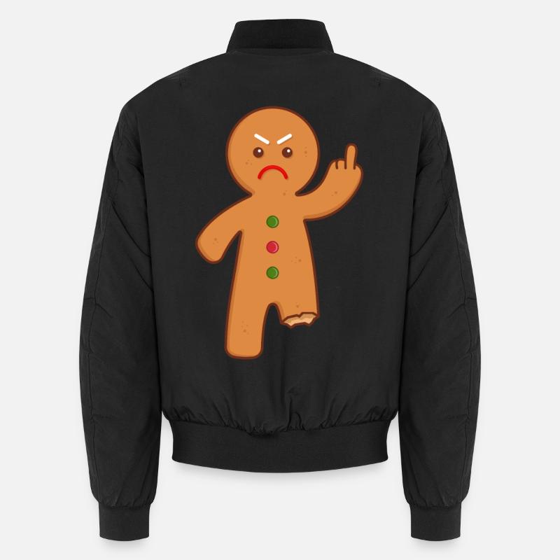 Lebkuchenmann Unisex Bomberjacke