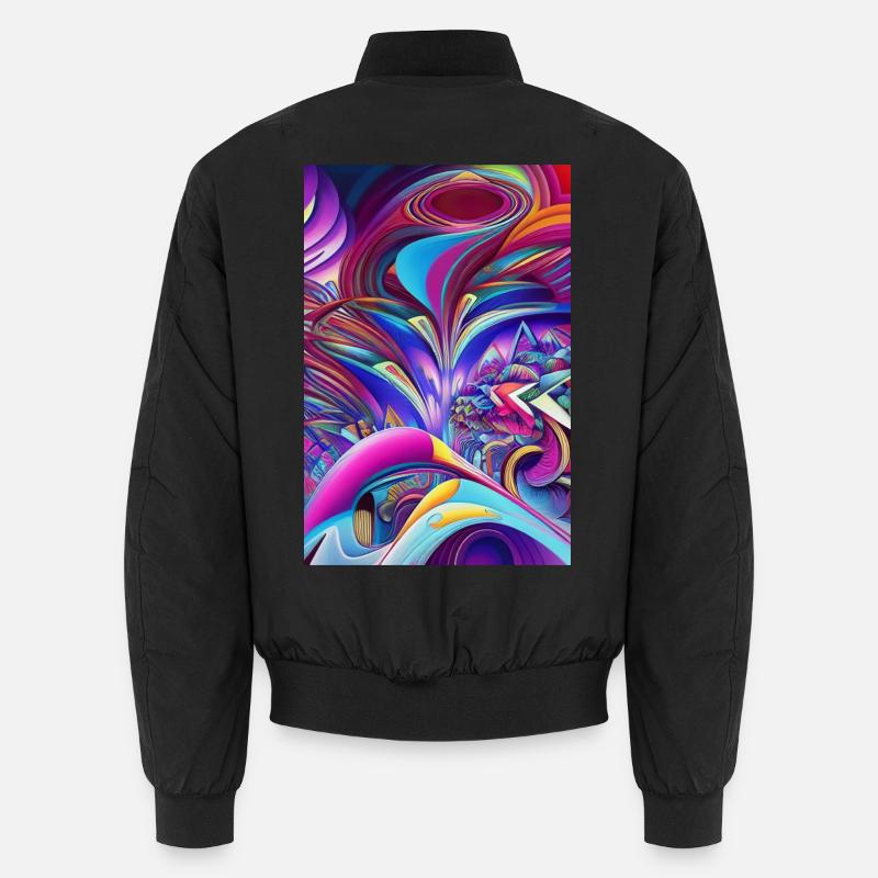 Art abstrait Bomber unisexe
