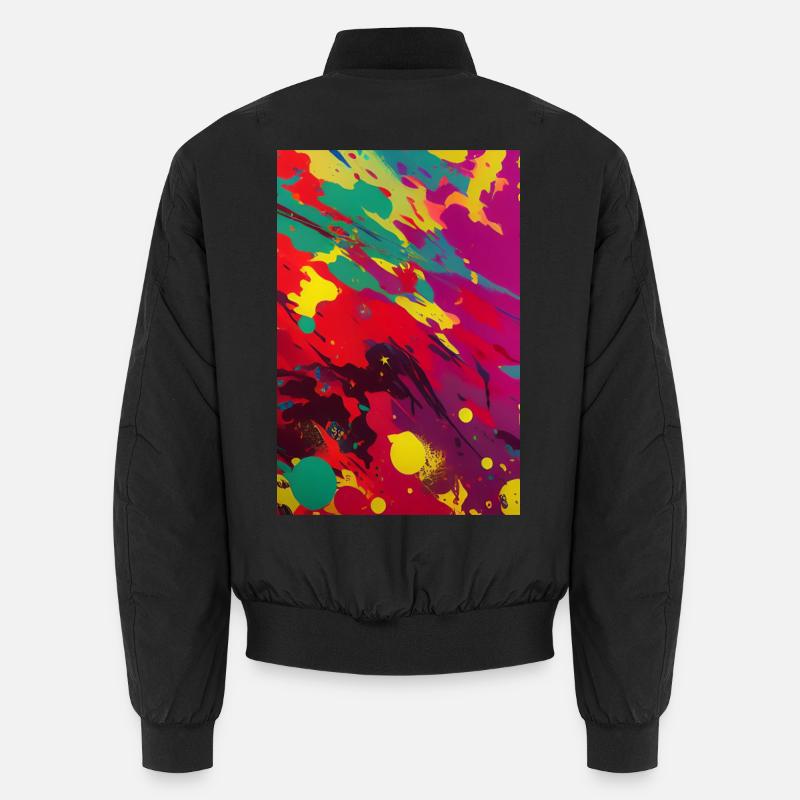 Art abstrait Bomber unisexe