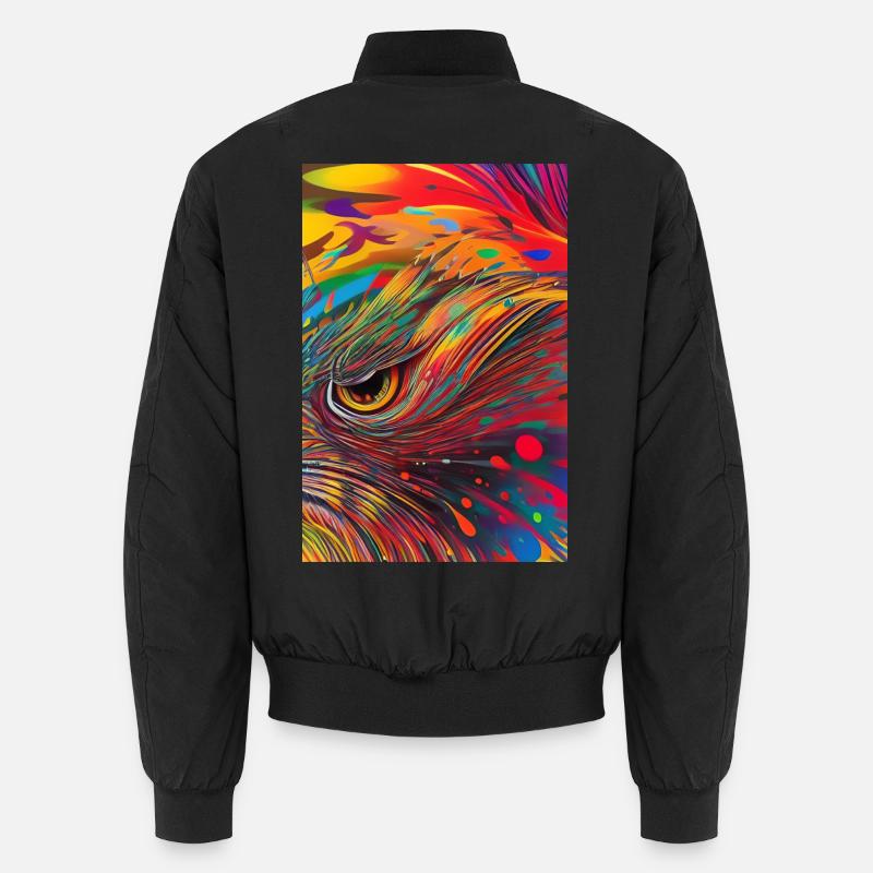 Abstract art Unisex Bomber Jacket