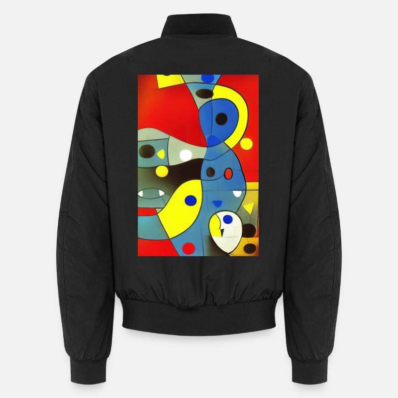 Art abstrait Bomber unisexe