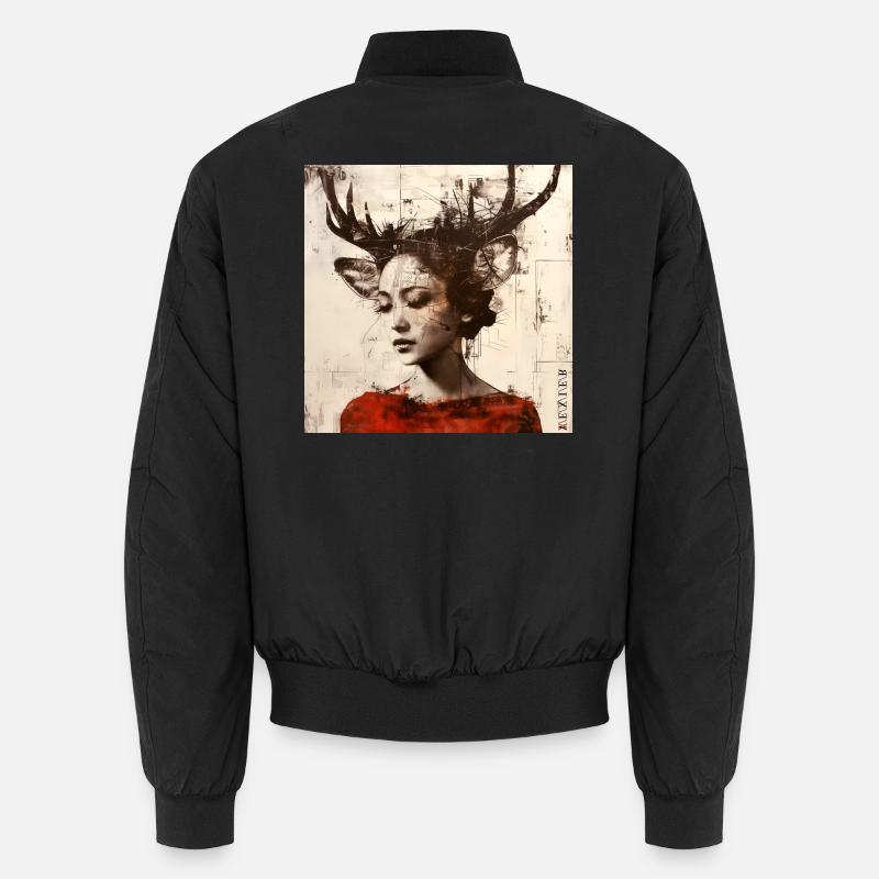 Day-Dream - Unisex Bomberjacke - Schwarz