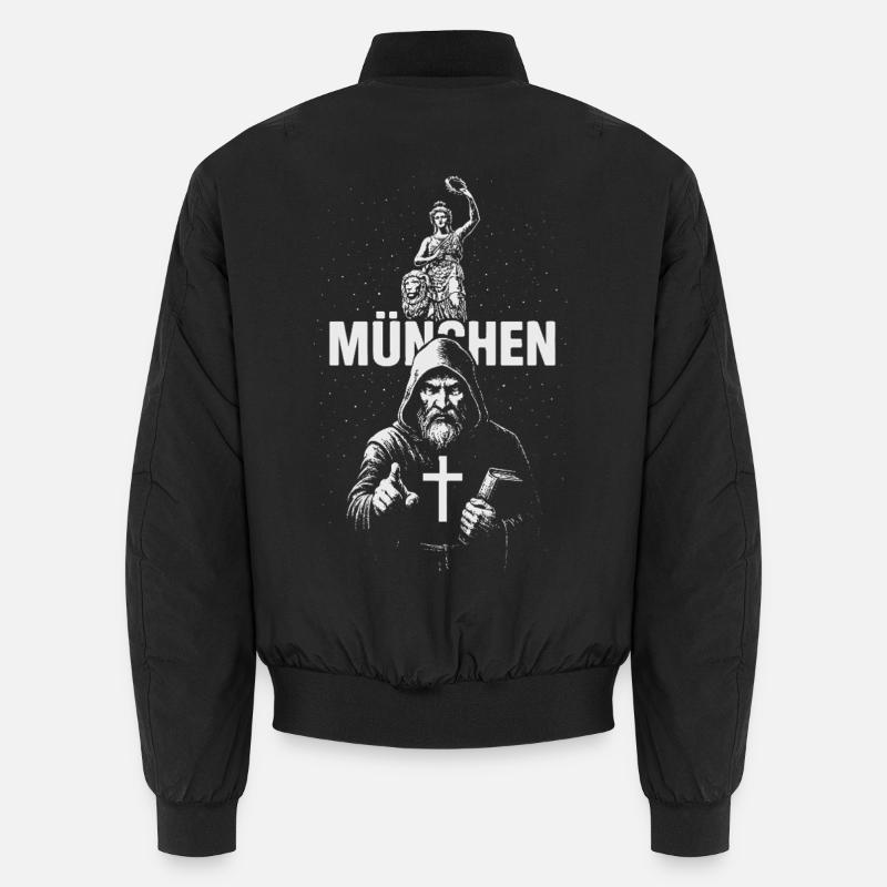 Mönch von München Unisex Bomberjacke
