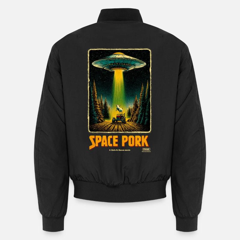 Space Pork Unisex Bomber Jacket