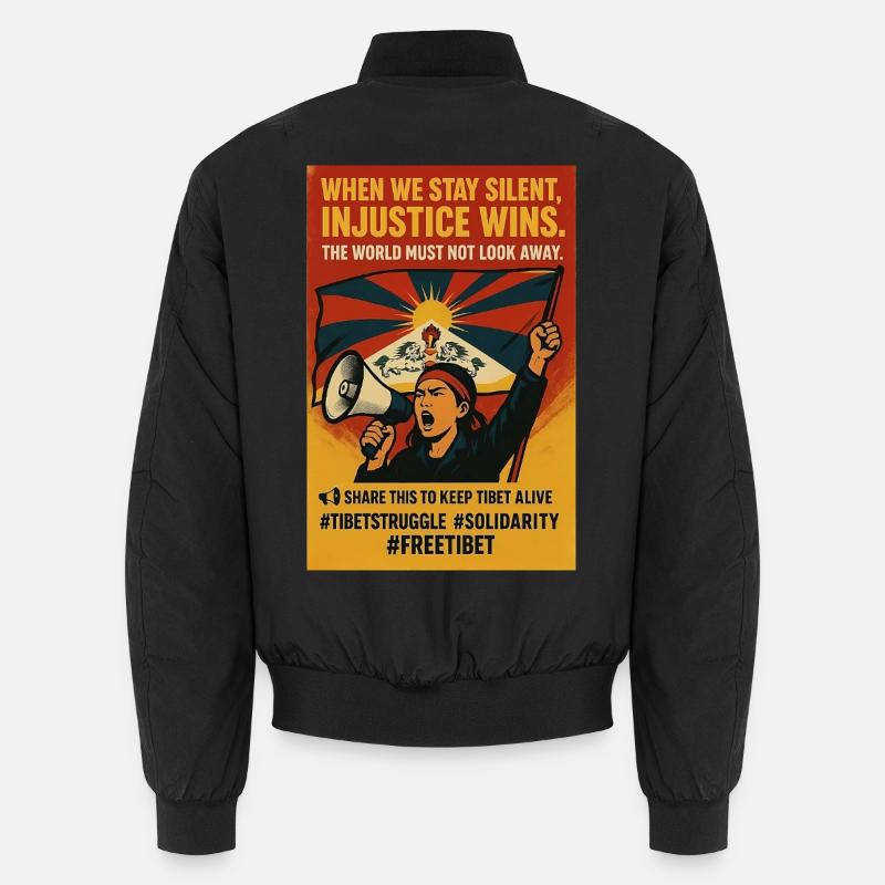 Soulèvement du peuple tibétain Bomber unisexe