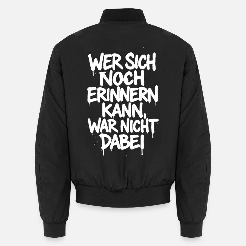 Those who can still remember were not there -party Unisex Bomber Jacket