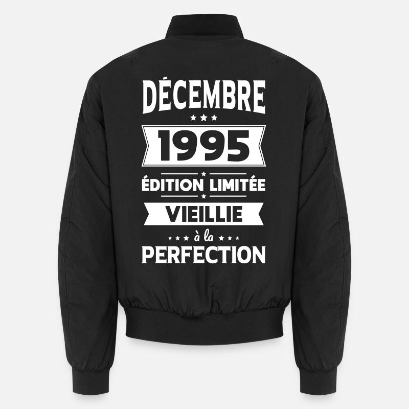 30. Geburtstag - Dezember 1995 Perfektion Unisex Bomberjacke
