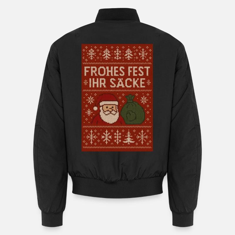 Joyeux Noël, bande de ! Bomber unisexe