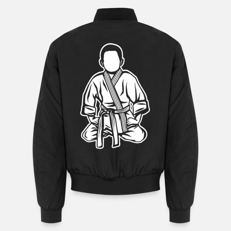 Judo Boy - Unisex Bomber Jacket - black