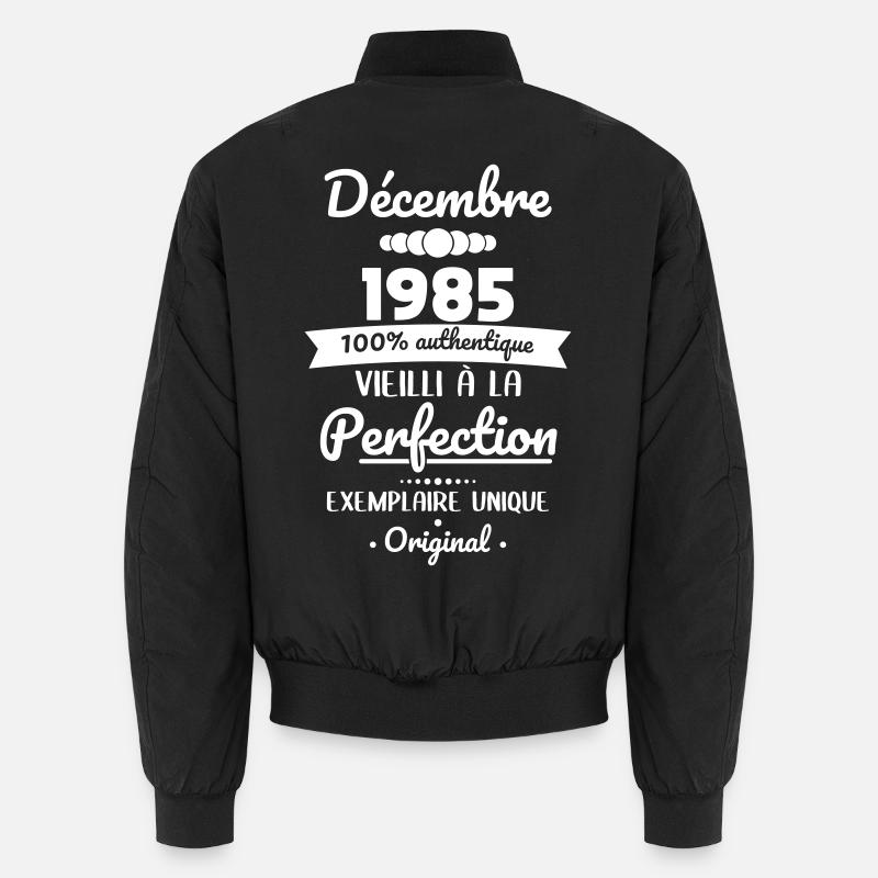 40th Anniversary - December 1985 Original Unisex Bomber Jacket