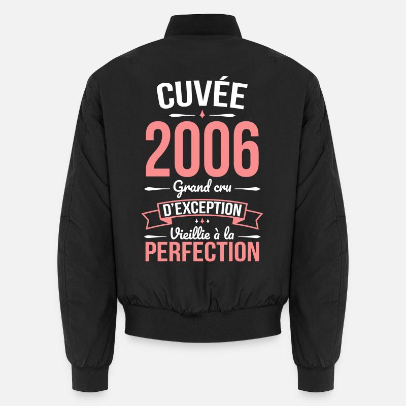 2006 – Perfekt gereift - Unisex Bomberjacke - Schwarz