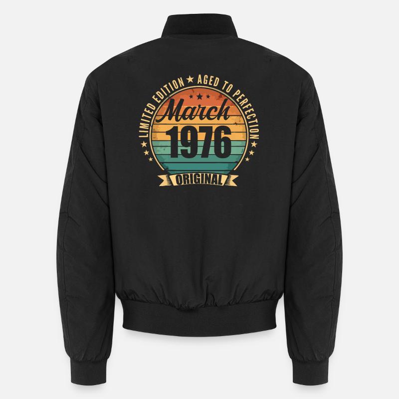 Mars 1976 Édition Limitée Retro Mars 1976 Bomber unisexe