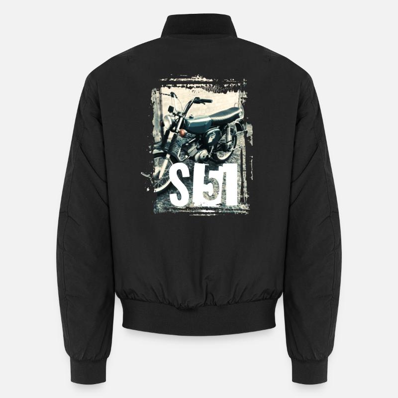 Enduro S51 Classic Motorcycle Unisex Bomber Jacket