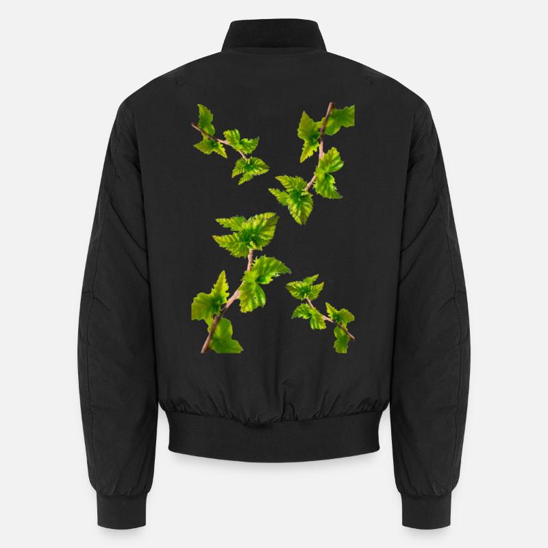 BOULEAU - Bomber unisexe - noir