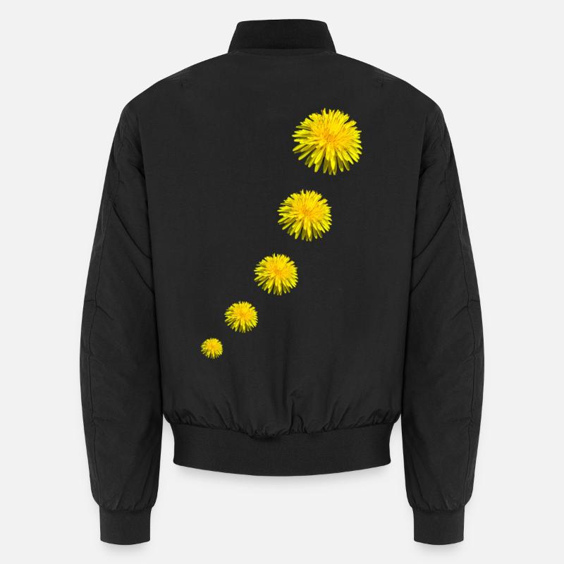 LÖWENZAHN II - Unisex Bomberjacke - Schwarz