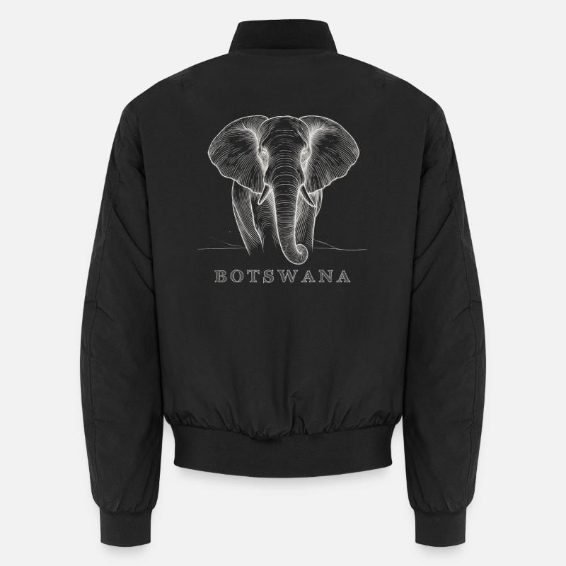 Botswana Power - Bomber unisexe - noir