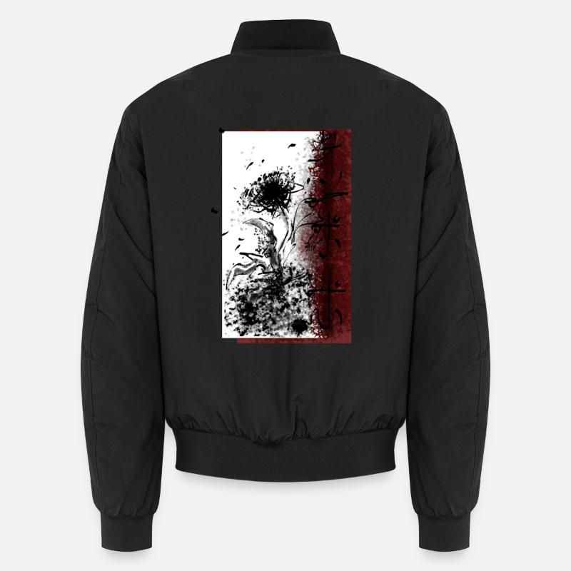 Löwenzahn - Unisex Bomberjacke - Schwarz