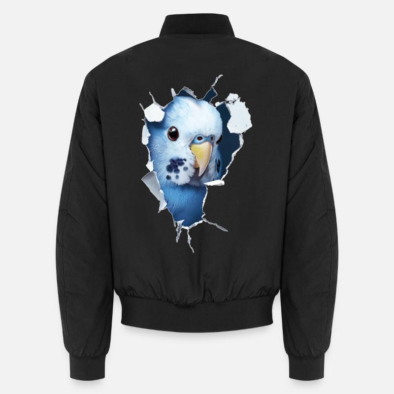 Perruche ondulée Bomber unisexe